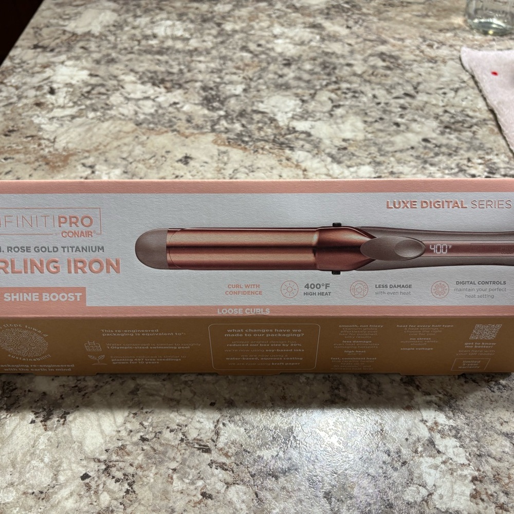 Conair Rose Gold Curling Iron